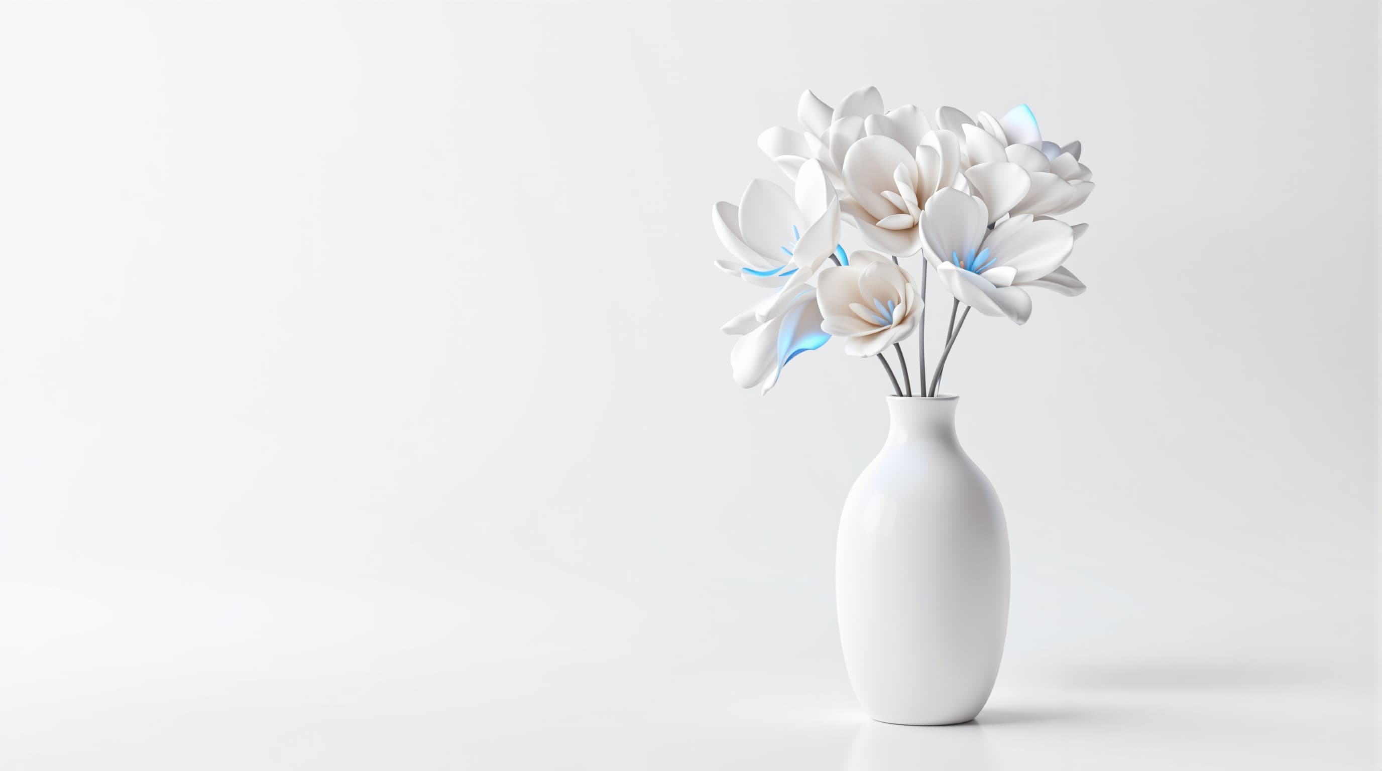 Illustration of an artisan floral arrangement — client identity withheld